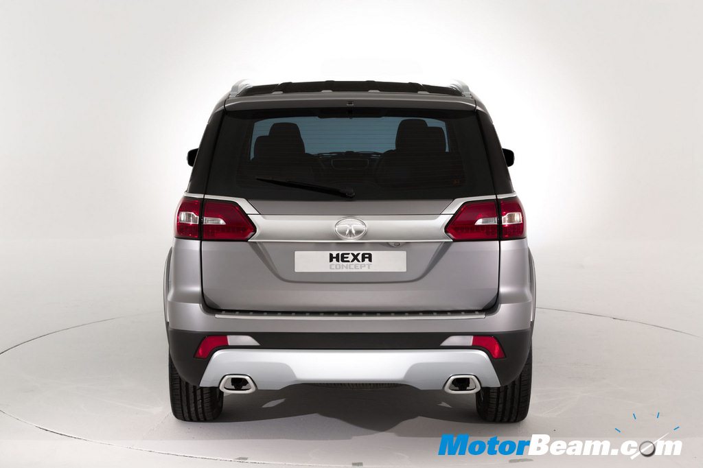 Tata Hexa Concept Rear