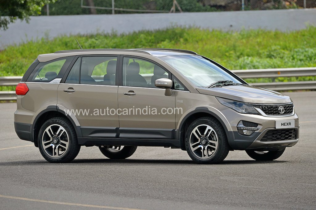 Tata Hexa Crossover Pre Production