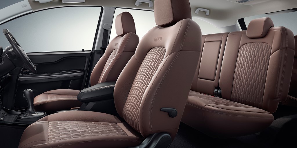 Tata Hexa Downtown Edition Seats