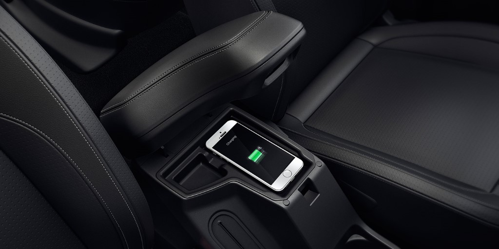 Tata Hexa Downtown Edition Wireless Charging