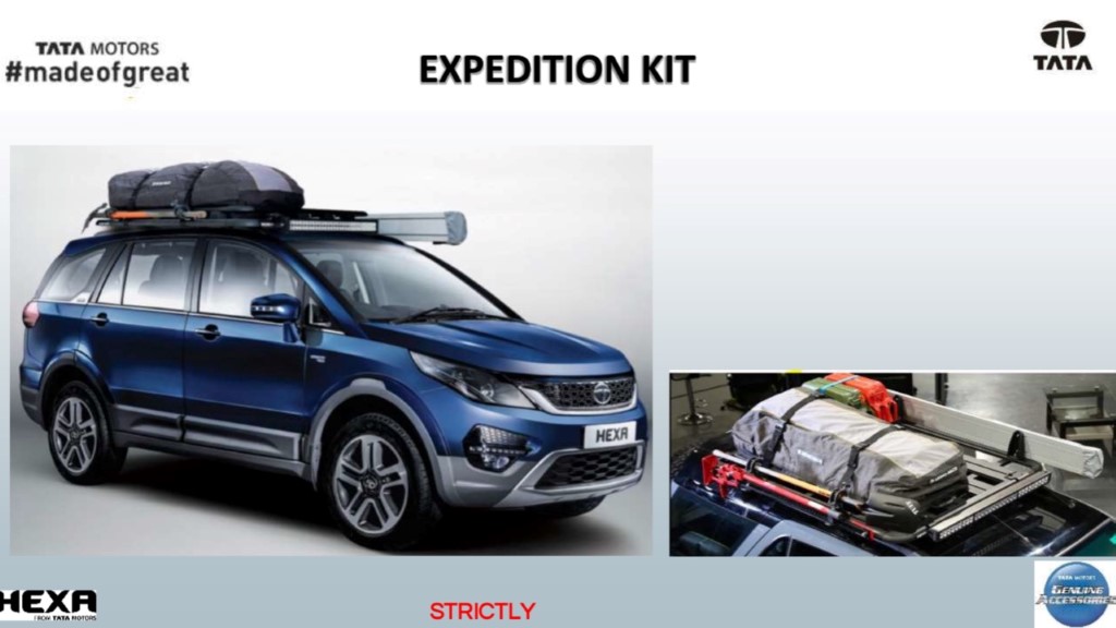 Tata Hexa Expedition Kit