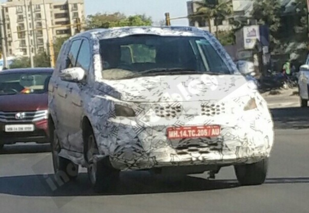 Tata Hexa Front Spied