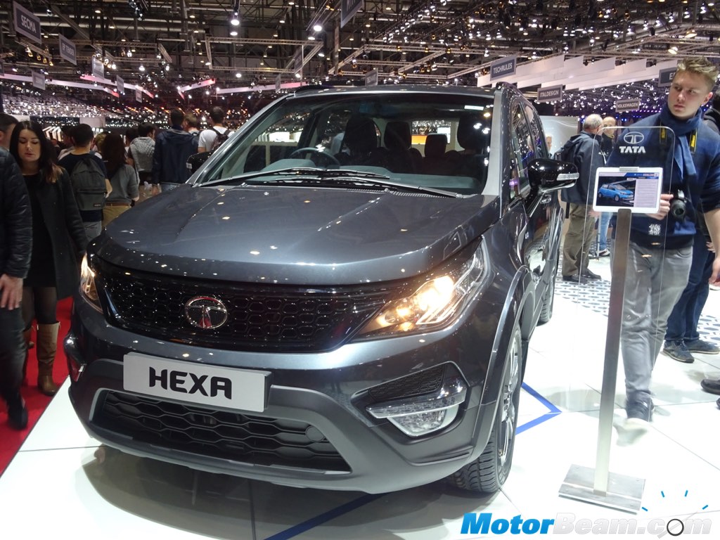 Tata Hexa Geneva Front