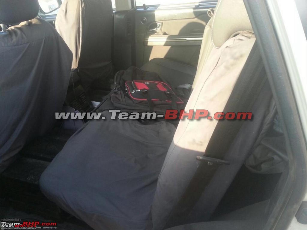Tata Hexa Interior Spy Shot