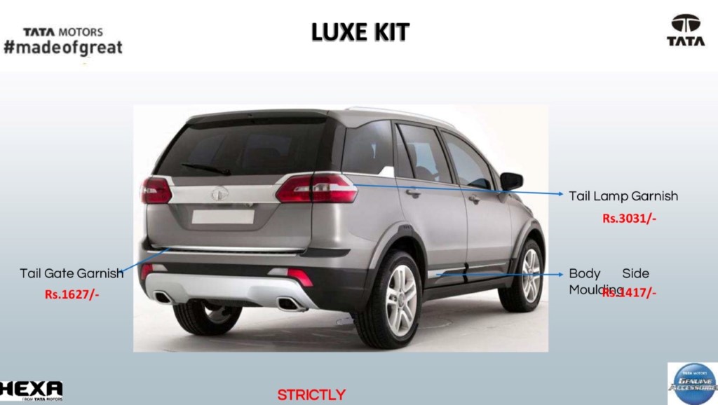 Tata Hexa Luxe