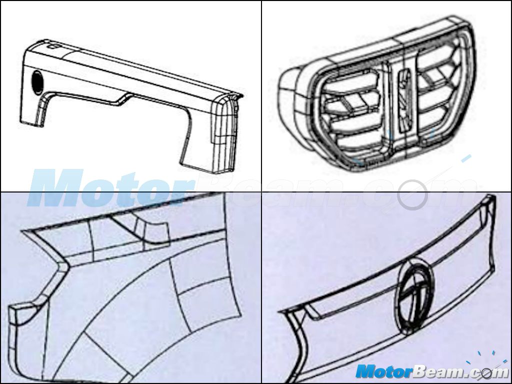 Tata Hexa Patents Door Trims