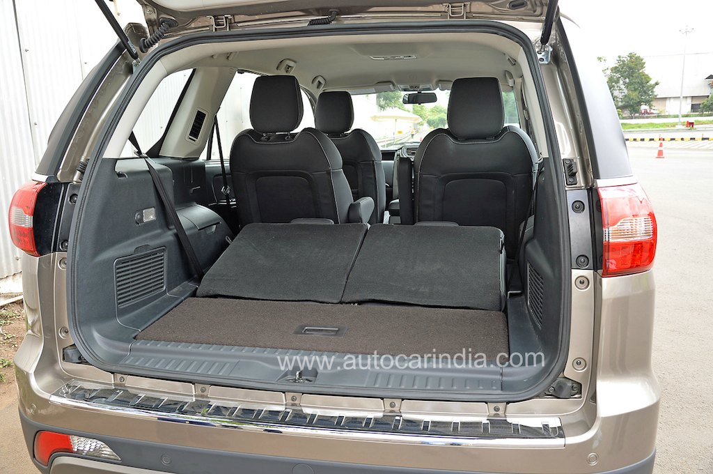 Tata Hexa Pre Production Cargo Space