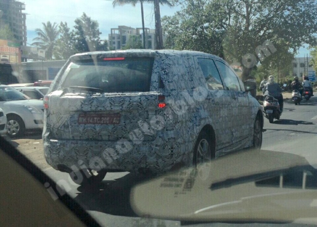 Tata Hexa Rear Spied