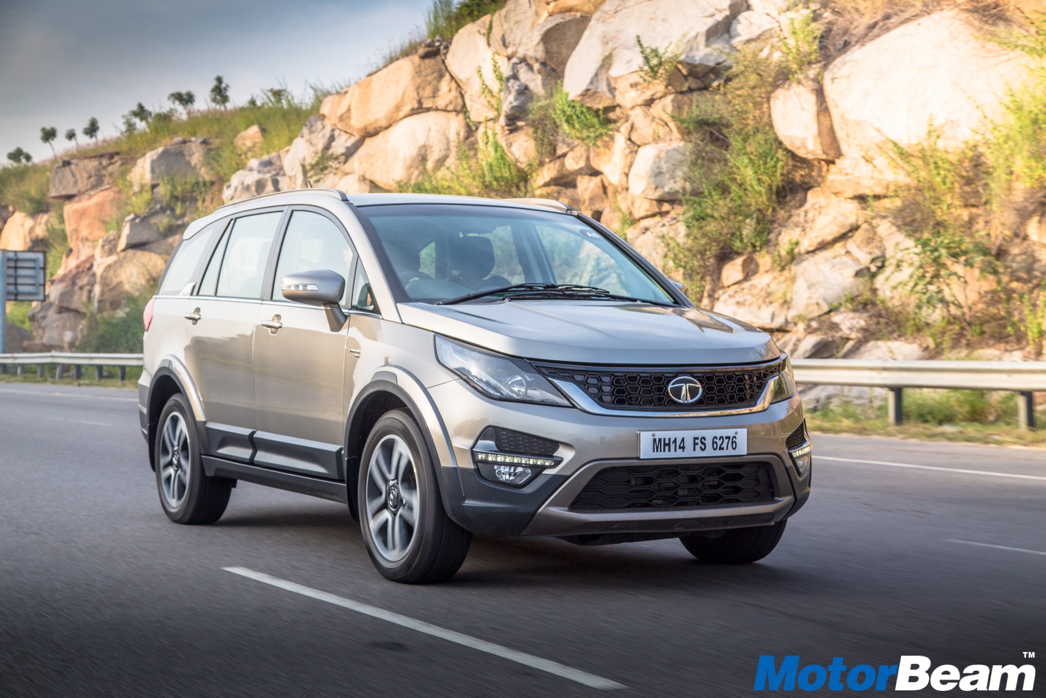 Tata Hexa Test Drive