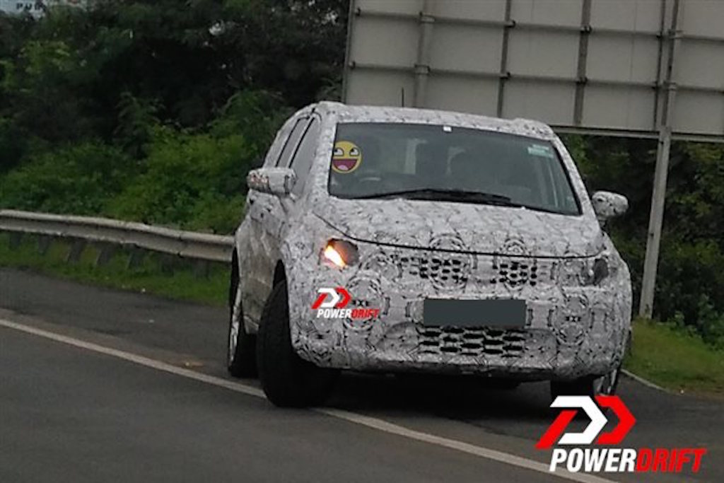 Tata Hexa Test Mule Camouflage