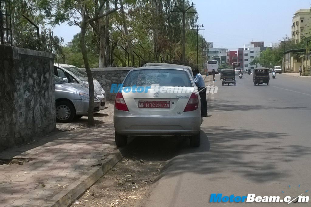 Tata Indigo eCS Spy Shot