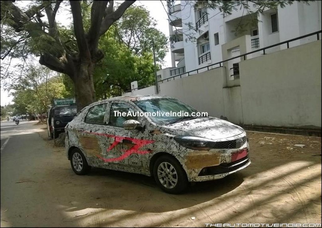 Tata Kite 5 Diesel Spied Undergoing Testing