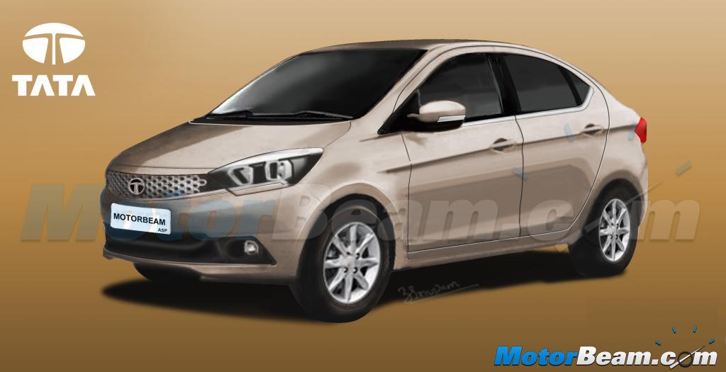 Tata Kite 5 Sedan Rendering