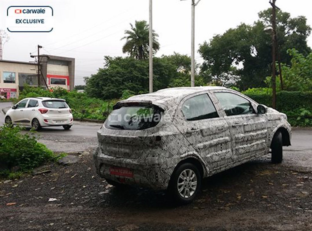 Tata Kite Hatchback Test Mule Production Ready