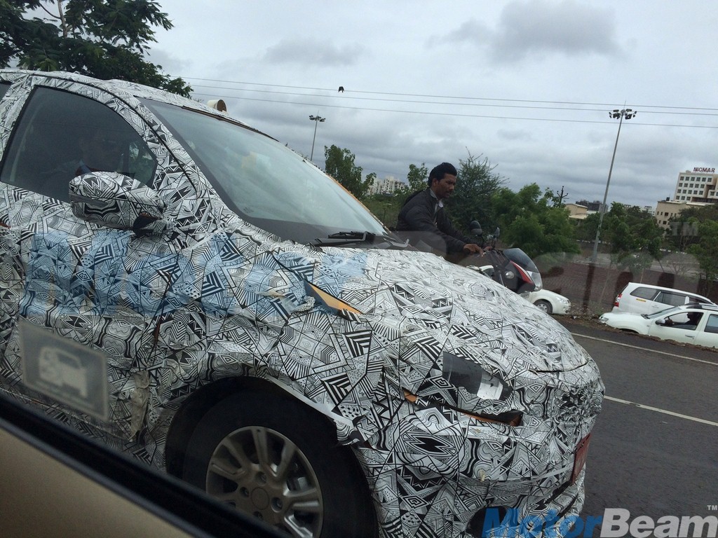 Tata Kite Spied Headlamps