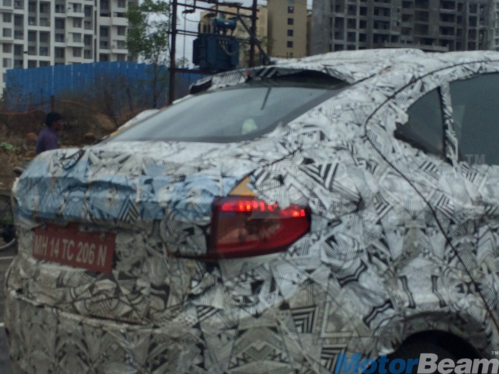 Tata Kite Spied Tail Lamp