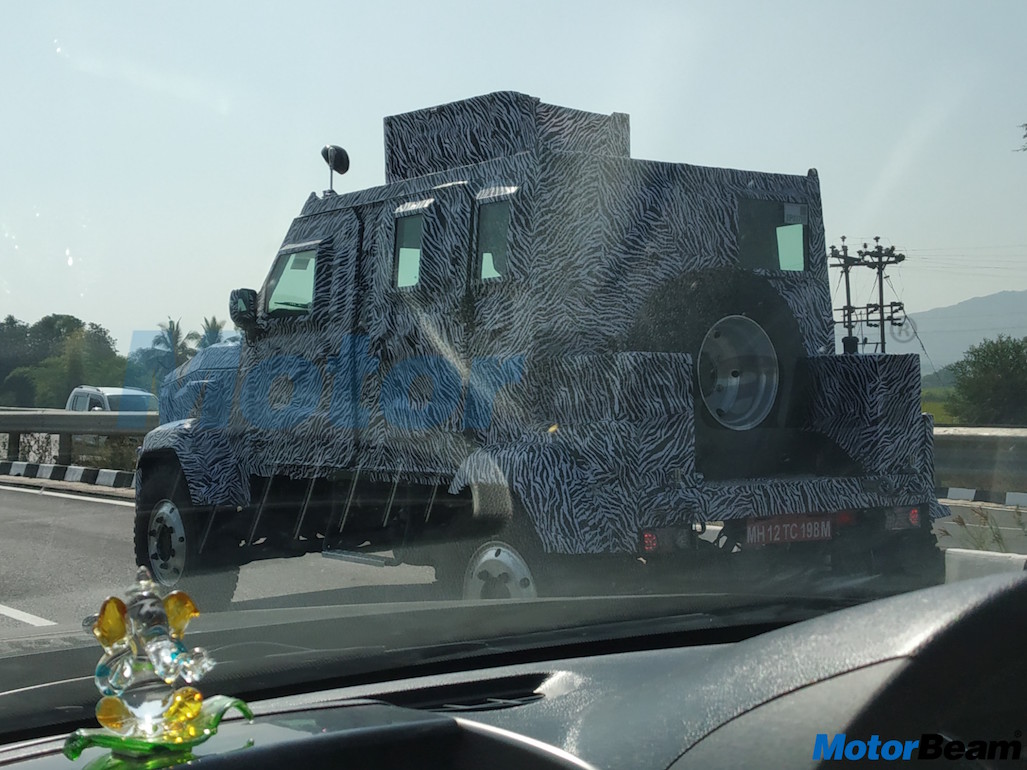 Tata Merlin Side Spied