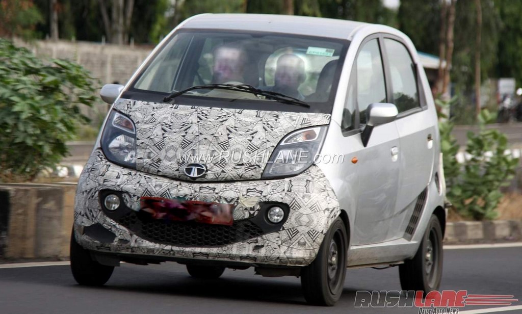 Tata Nano Electric Spied Front