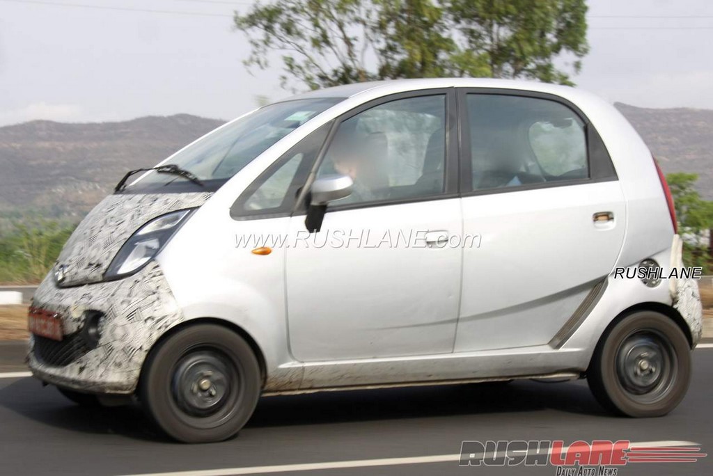 Tata Nano Electric Spied Side