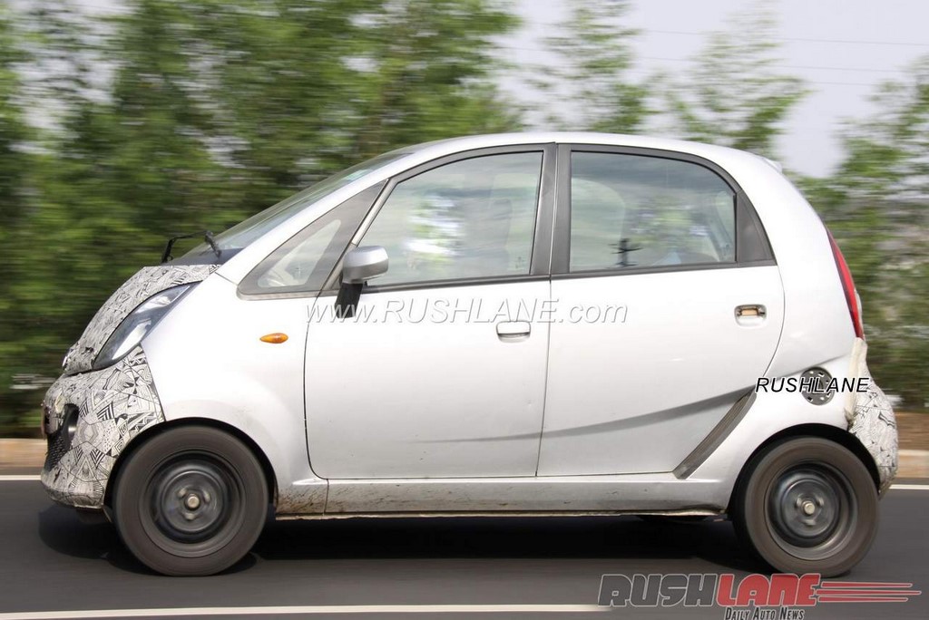 Tata Nano Electric Spied