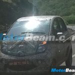 Tata Nano Facelift Spy Shot Front