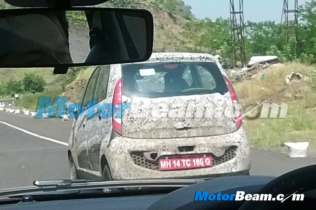 Tata Nano Facelift Spy Shot