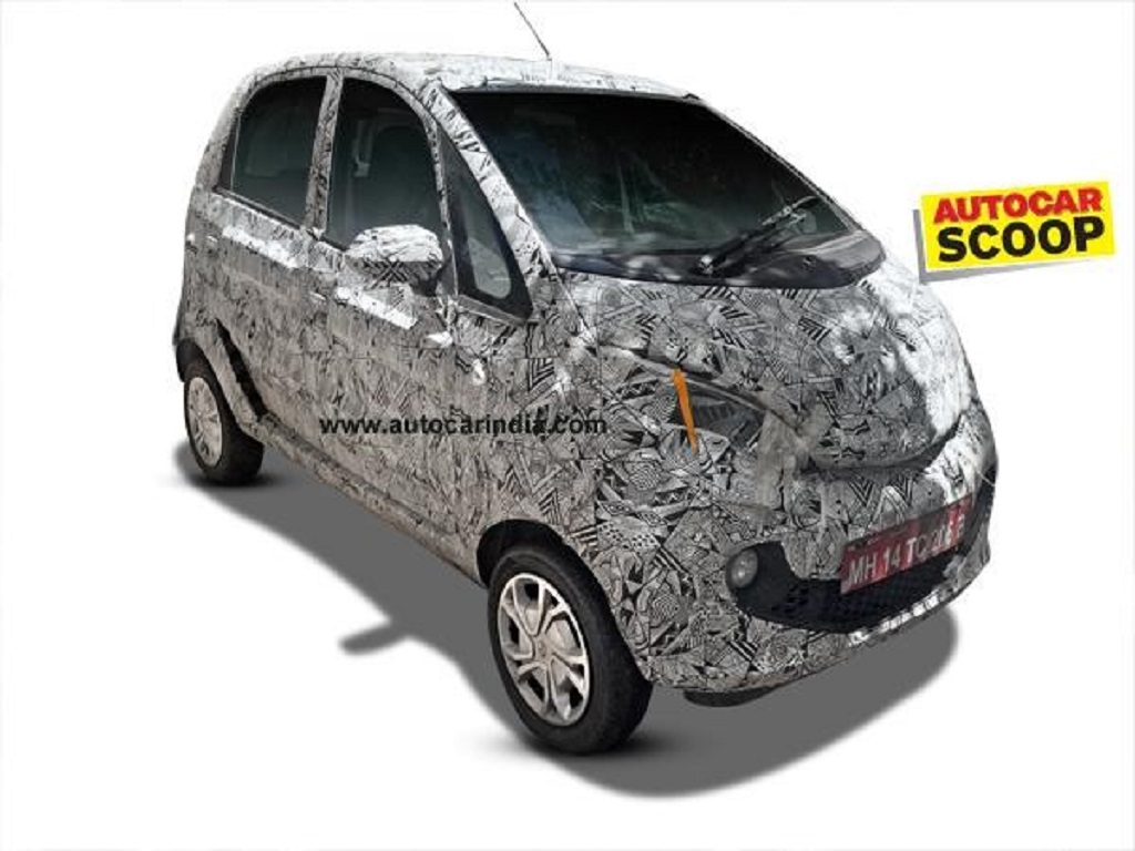Tata Nano Pelican Spied Testing