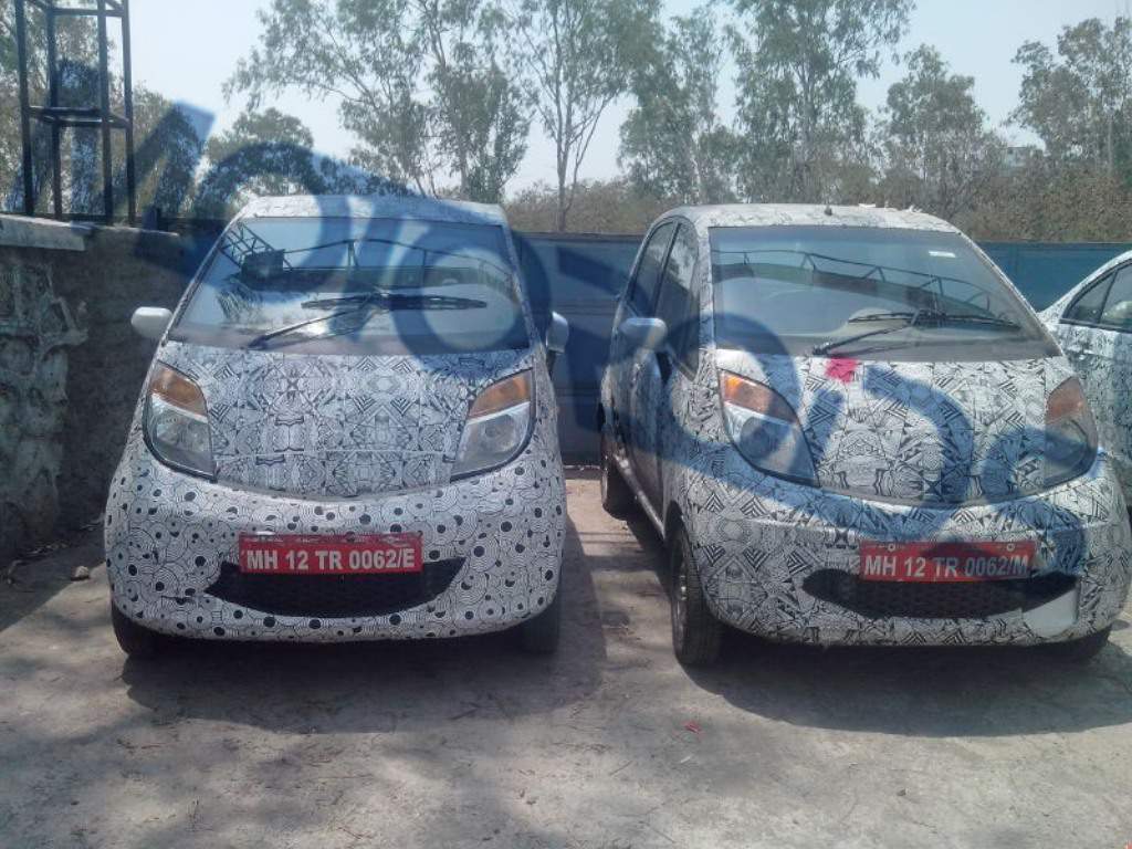 Tata Nano Twist Active AMT Spy Shot