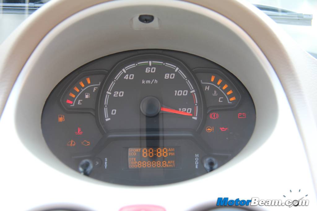 Tata Nano Twist Instrument Console Tata Nano Twist Instrument Console
