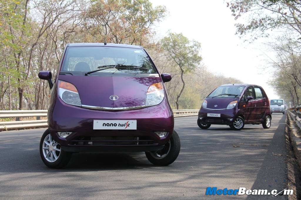 Tata Nano Automatic And Openable Boot Variants Revealed At Auto Expo 2014