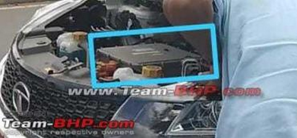 Tata Nexon EV Spied