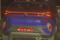 Tata Nexon Facelift Rear Profile Leaked