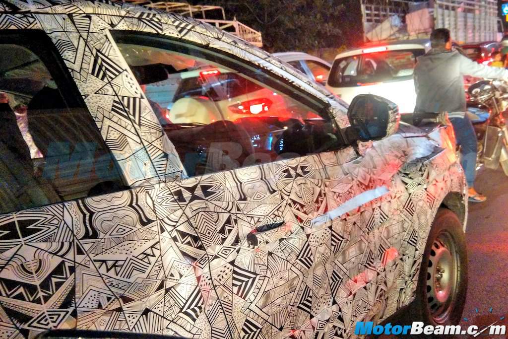 Tata Nexon Instrument Cluster Spied