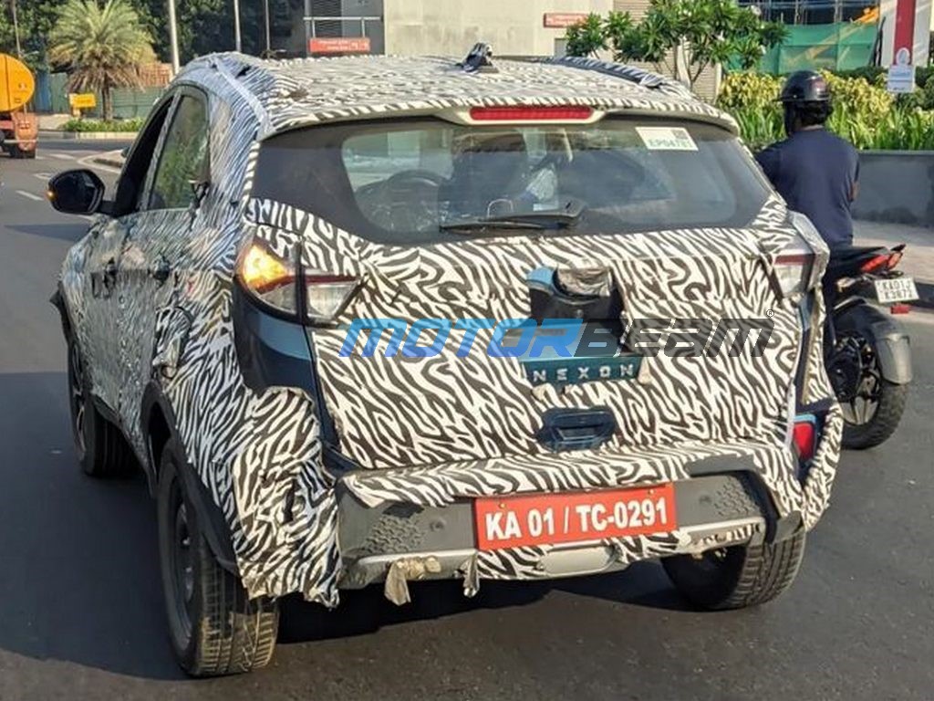 Tata Nexon Long Range EV Spied