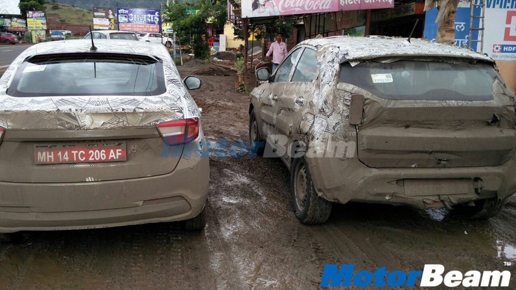 Tata Nexon Spied Testing