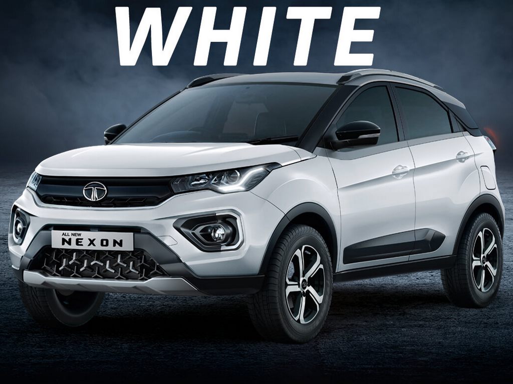 Tata Nexon White Website