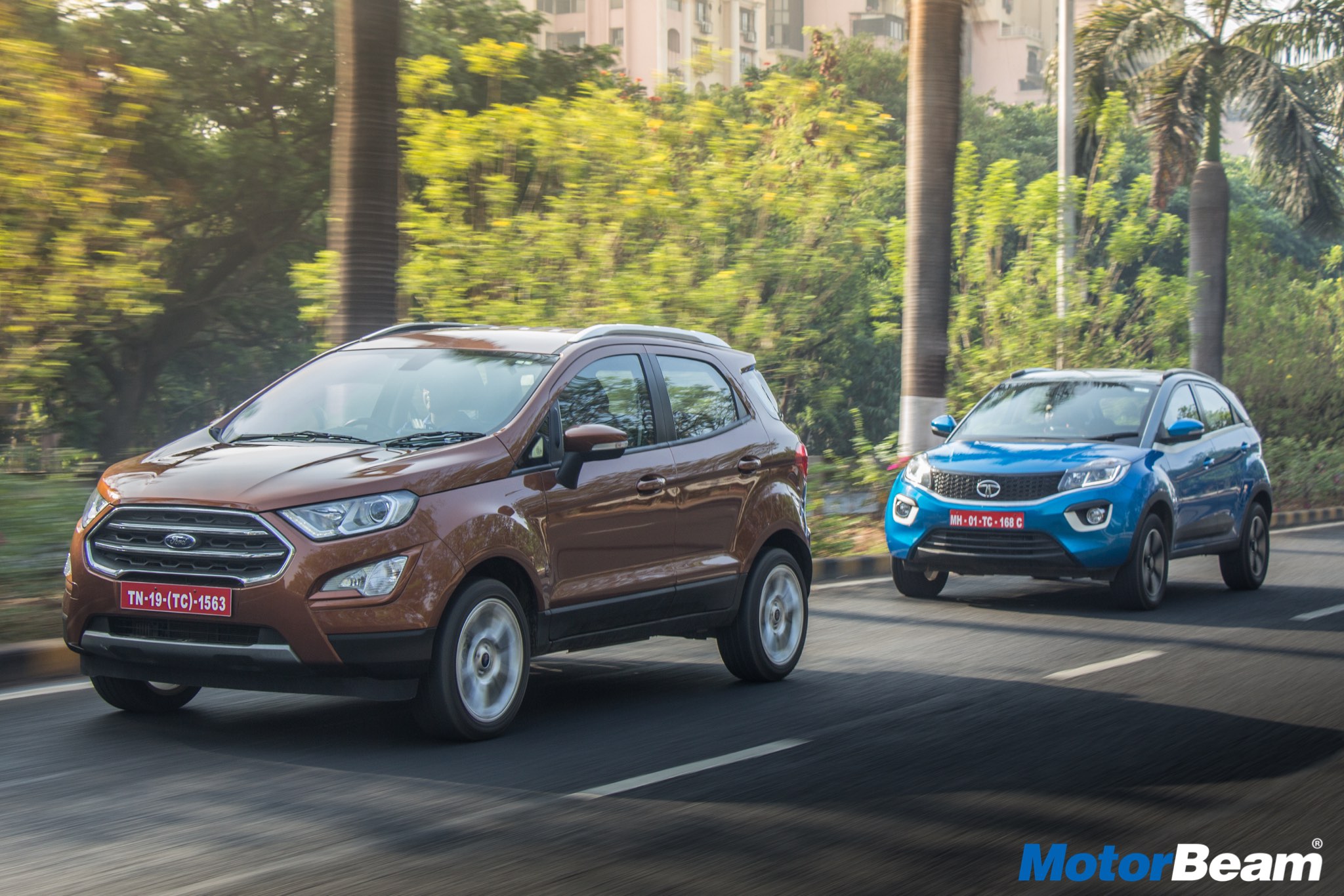Tata Nexon vs Ford EcoSport - Shootout