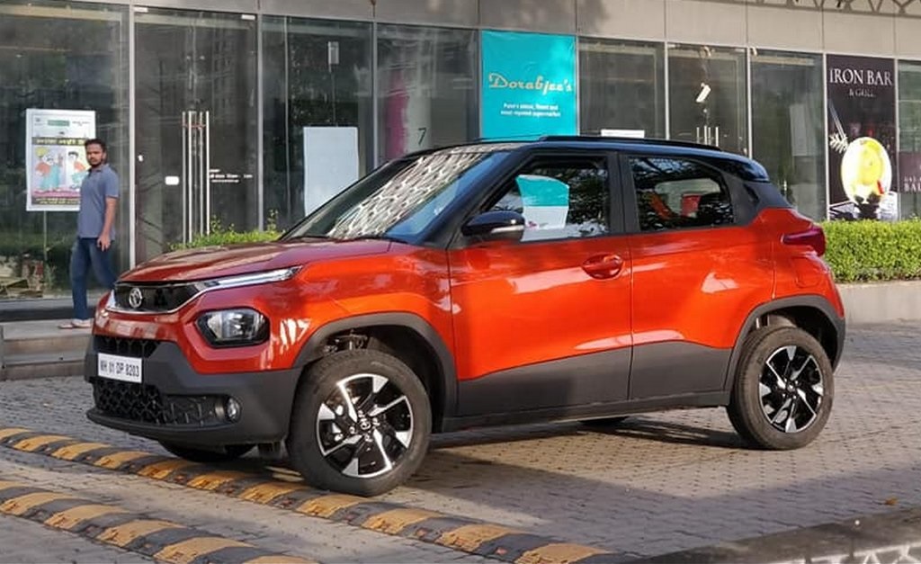 Tata Punch Spied