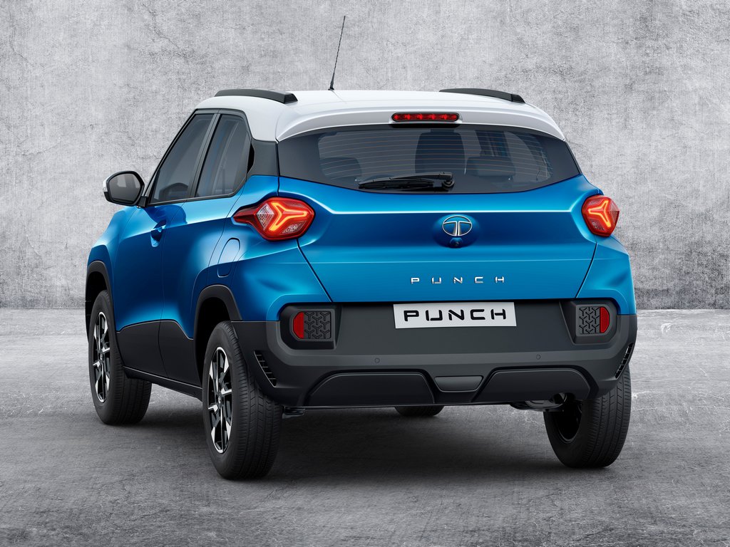 Tata Punch Tornado Blue Price