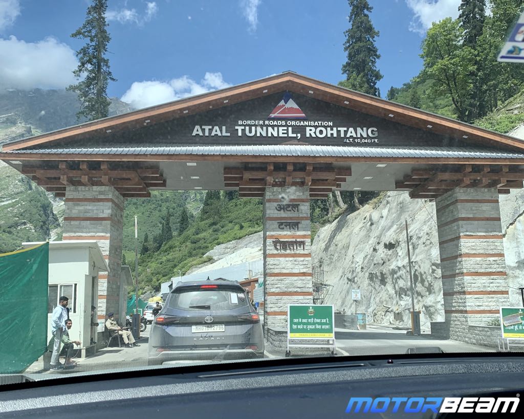 Tata Safari Atal Tunnel