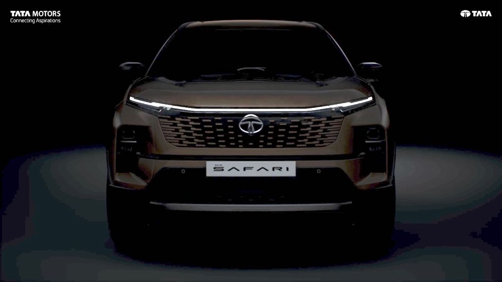 Tata Safari Facelift Teased