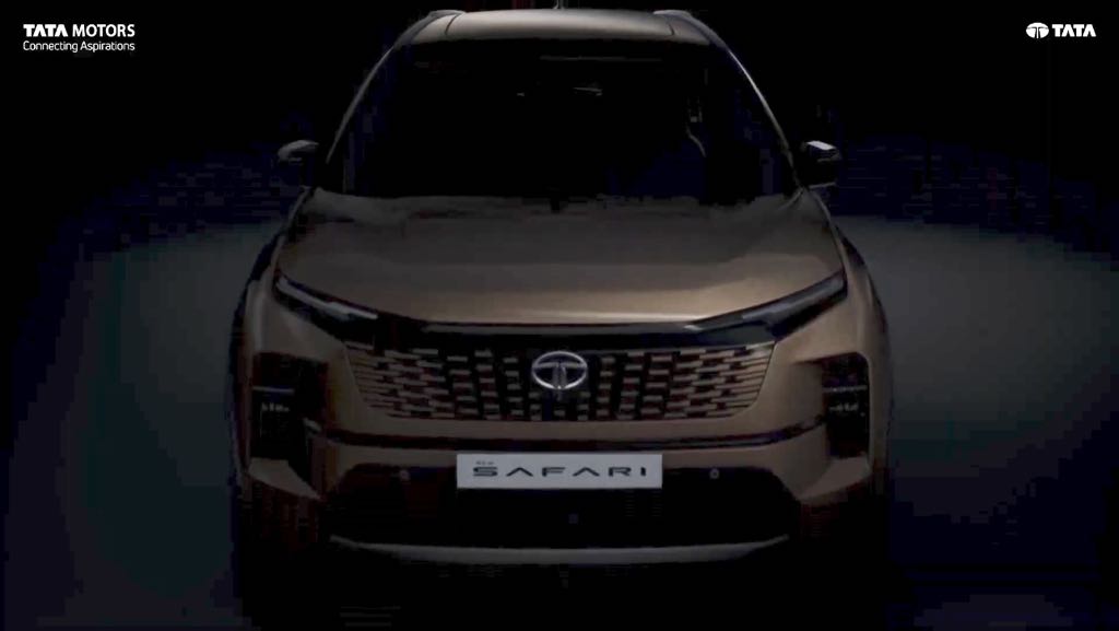 Tata Safari Facelift Teaser