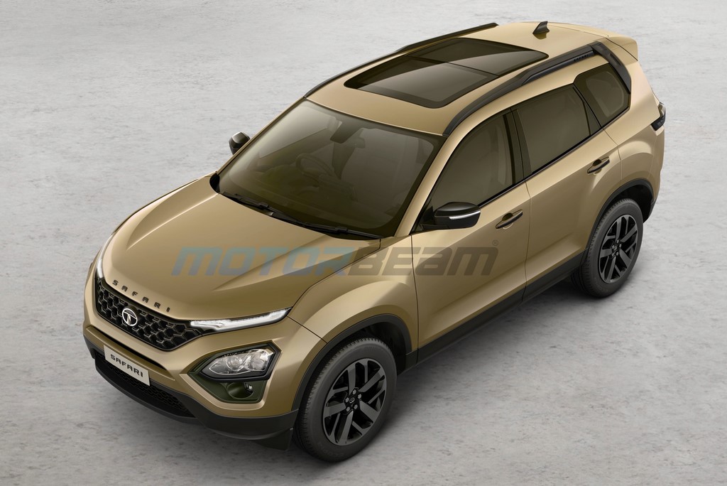 Tata Safari Gold Edition Rendering