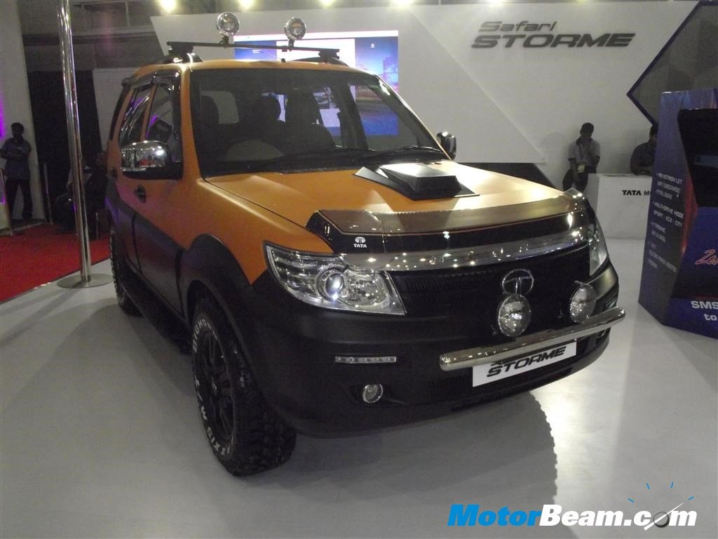 Tata Safari Modified Front
