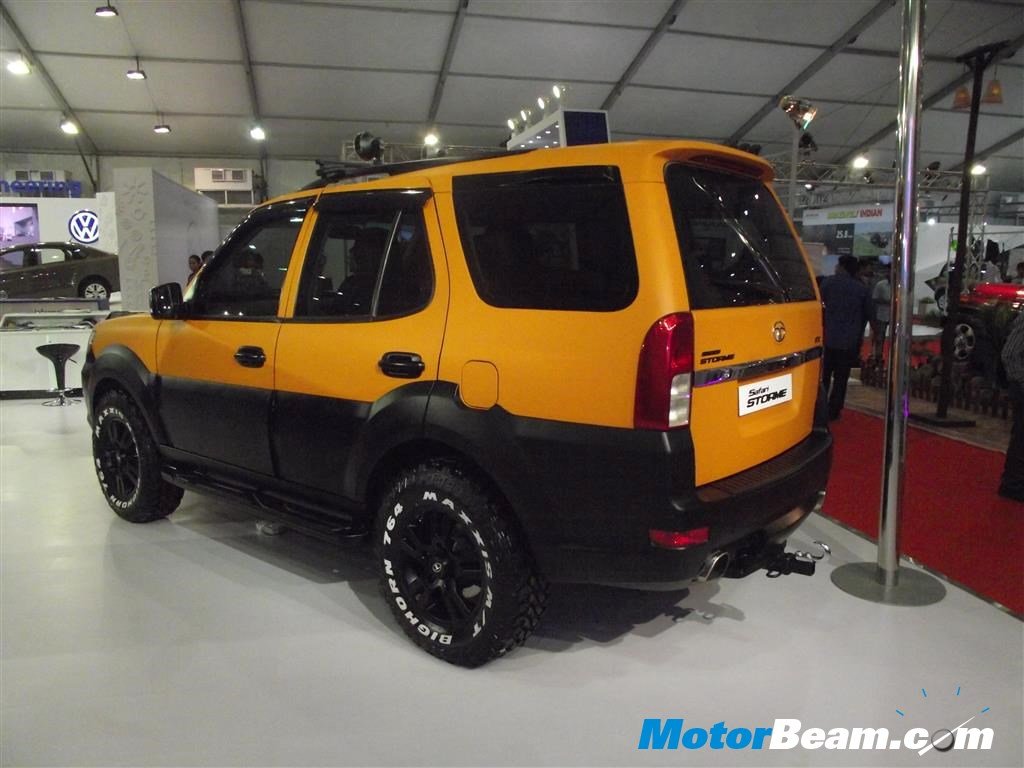 Tata Safari Modified Rear