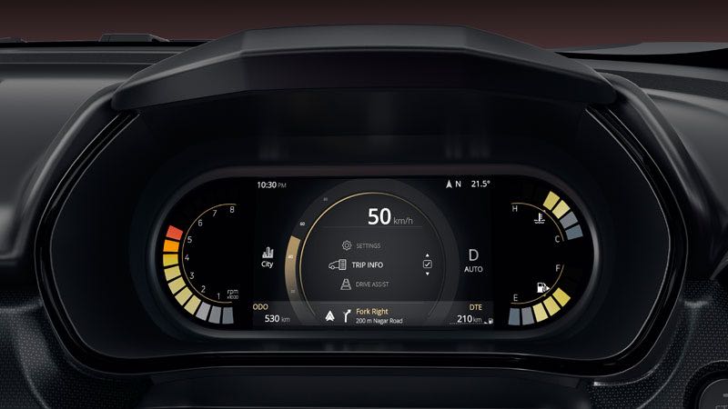 Tata Safari New Instrument Cluster