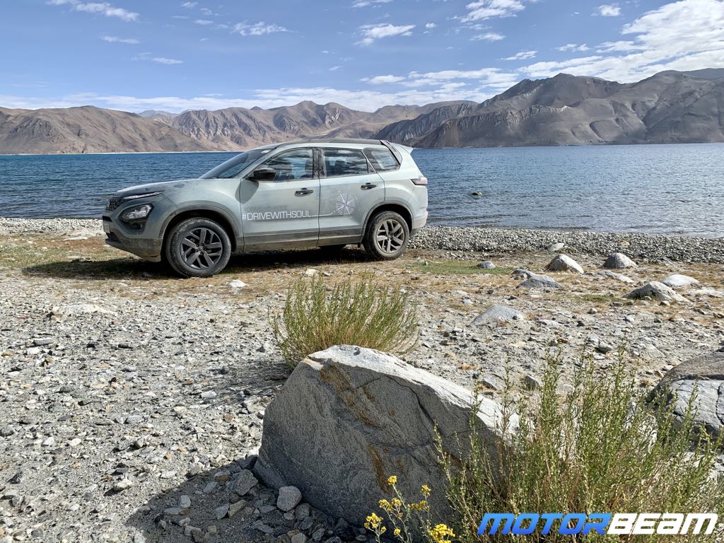 Tata Safari Pangong Lake