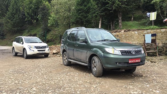 Tata Safari Storme 1.99-Litre Spied