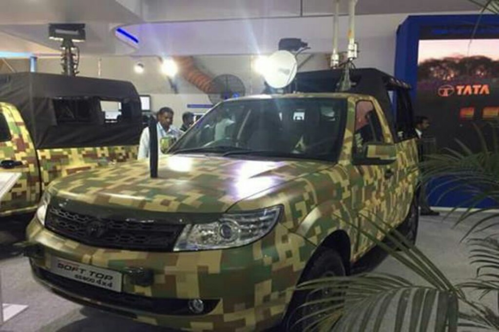 Tata Safari Storme GS800 Pickup Truck Revealed