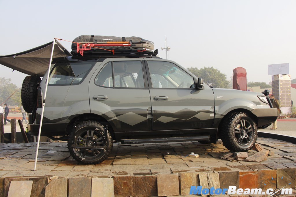 Tata Safari Storme Tuff Showcased At 2016 Auto Expo